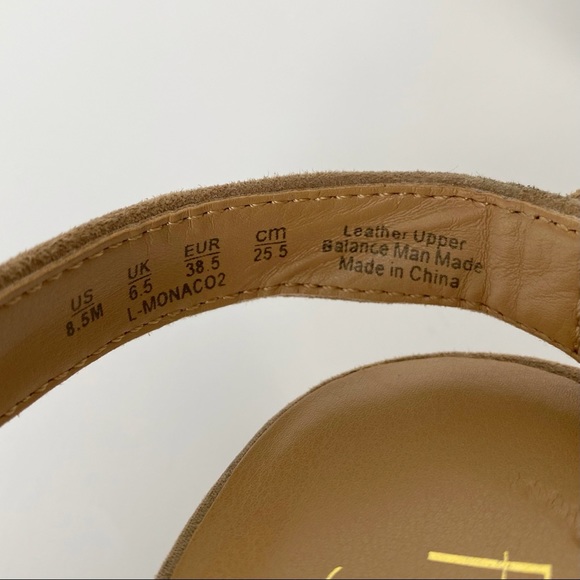 Franco Sarto Monaco Suede Leather Slingback Heel - Picture 11 of 14